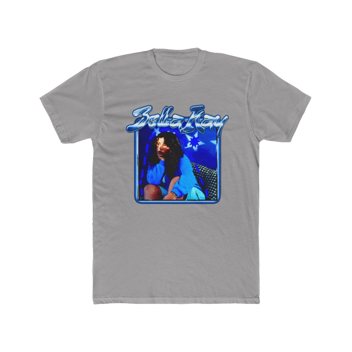 Blue Vintage Style Pop Singer - Bella Kay T Shirt - Official T-Shirts merchandise