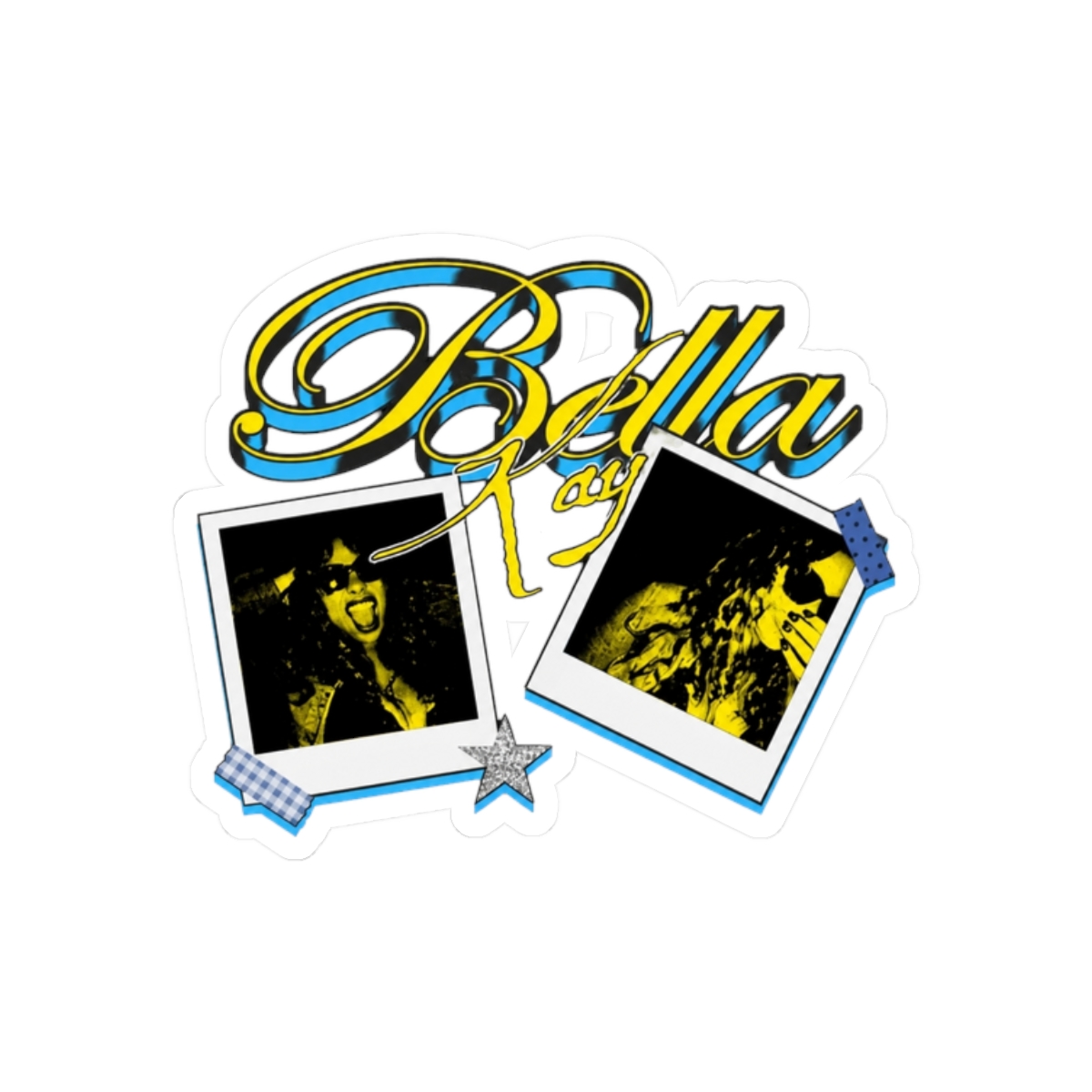 Collage Photo - Bella Kay Sticker - alternate angle 3, merchandise